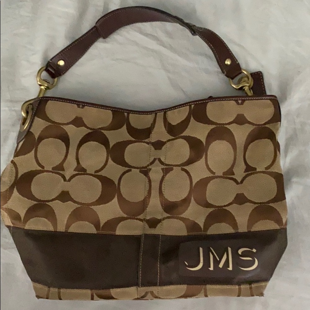 Coach bucket purse